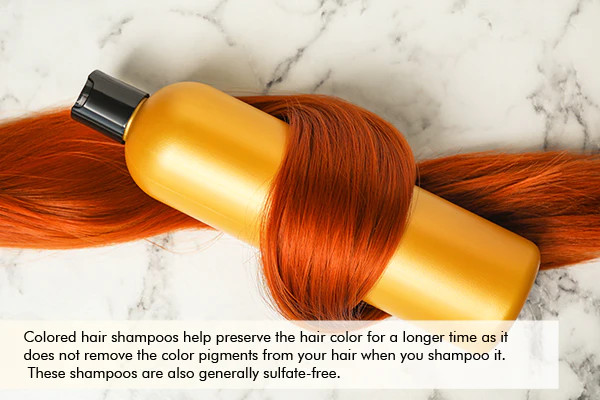 colored hair shampoos