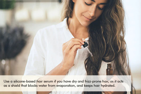 hair serums recommended for dry and frizzy hair type