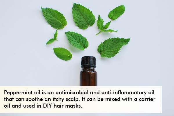 how to use peppermint oil for hair
