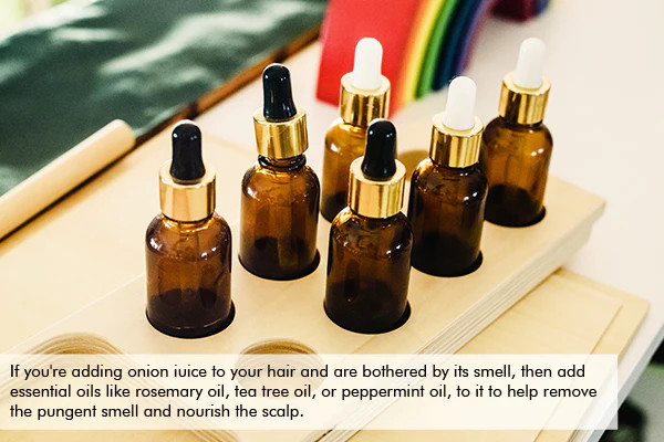 mixing a few drops of essential oils to your shampoo can help