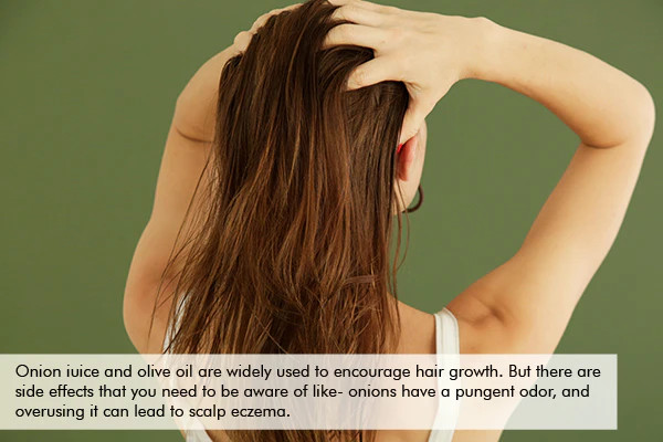 side effects of onion juice usage on hair