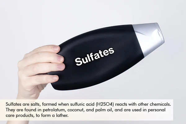 sulfates found in skin, hair products are harmful