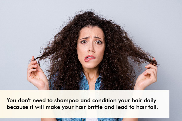 general queries on how often to use shampoo and condition your hair
