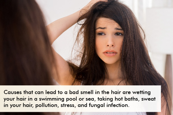 causes that may lead to hair that stinks