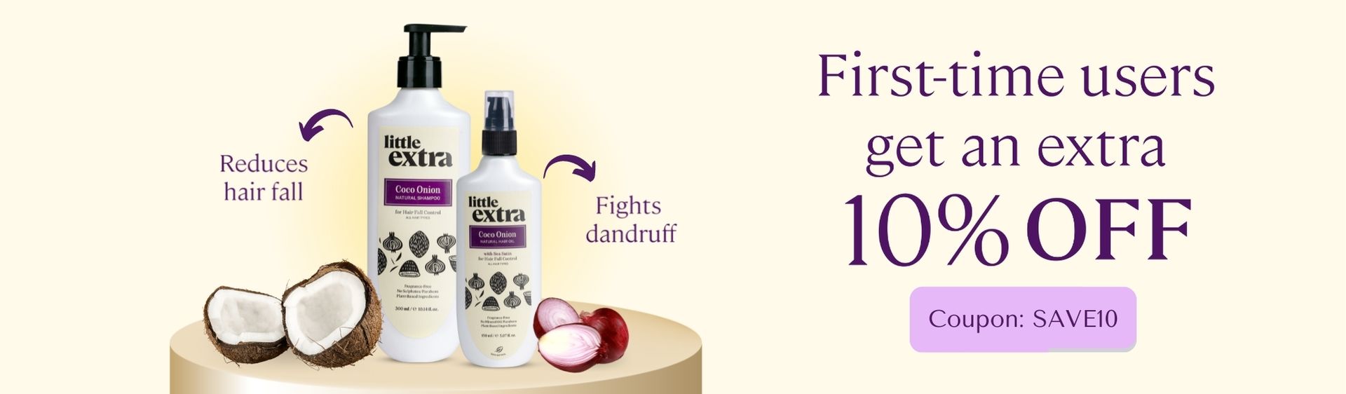 discount for shampoo and hair oil in india