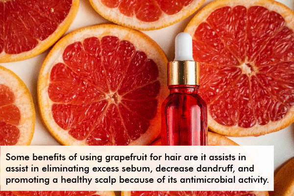grapefruit oil benefits for hair care