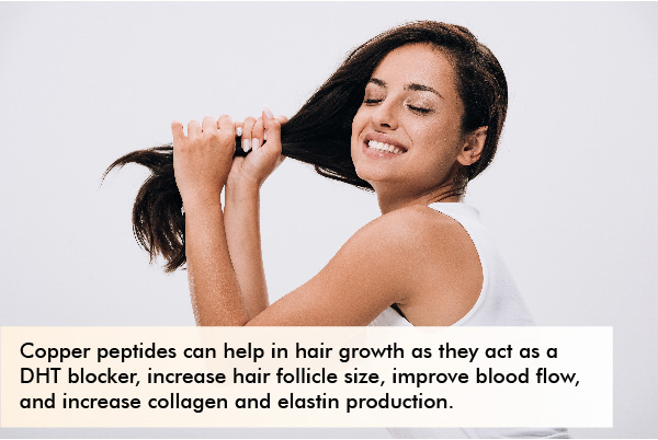 how do copper peptides improve hair growth?