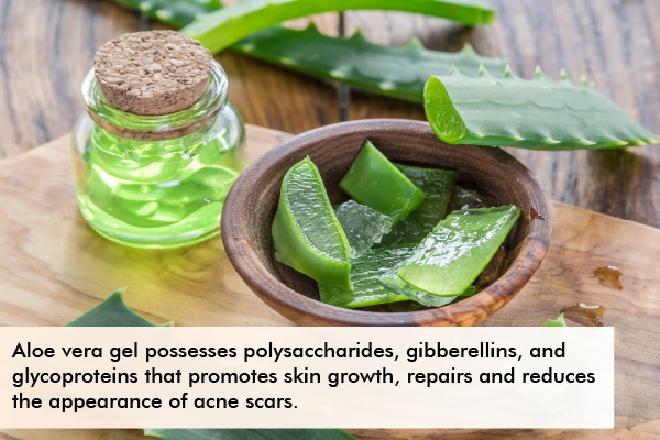 how fast does aloe vera work in fading away acne scars?