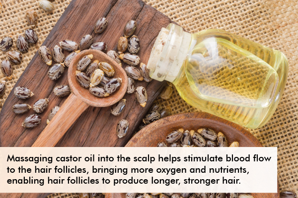 benefits of castor seed oil for hair