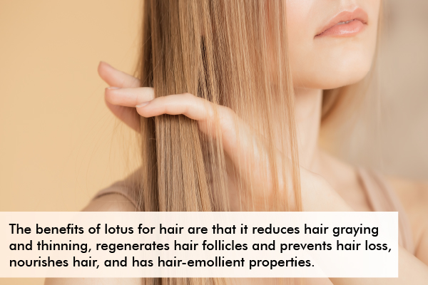 hair care benefits of using lotus