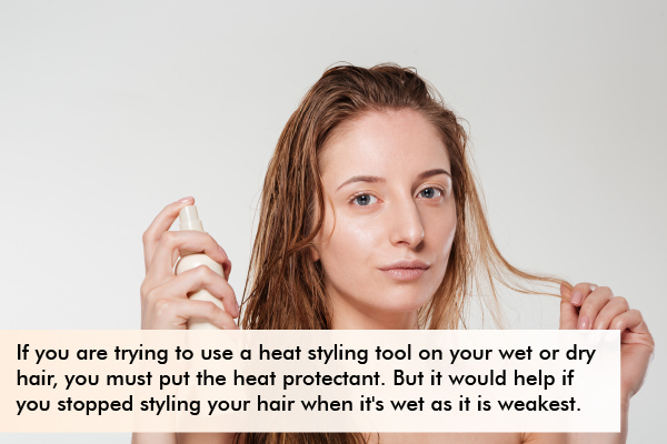 general queries related to using heat tools and hair damage