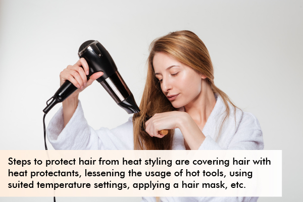 how to use heat styling tools without causing hair damage?