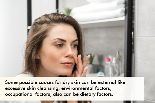 possible causes of dry skin