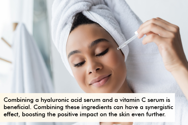 how to use hyaluronic acid and vitamin C together for oily skin