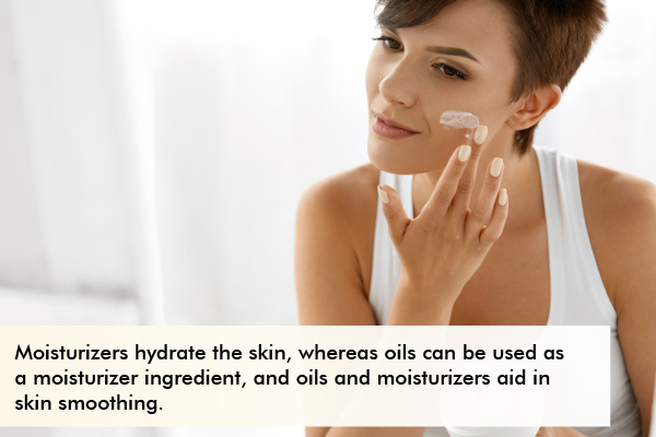 differences between skin moisturizers and oils
