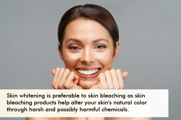 skin whitening or skin bleaching: which is better for your skin?