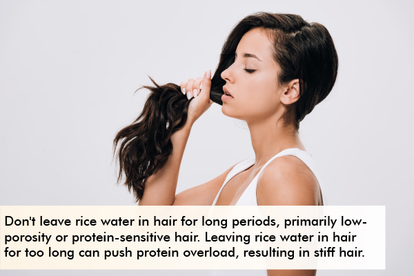 general queries related to using rice water on hair
