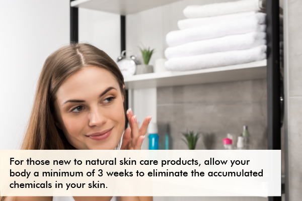 how long it takes to adapt to natural skin care?