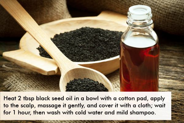 ways to use black seed oil for hair care