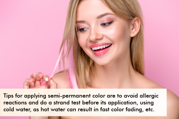 some effective tips to apply semipermanent hair color