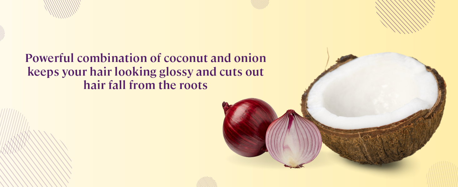 powerful combination coconut onion for hair growth
