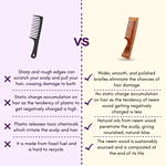 neem wood comb vs plastic comb