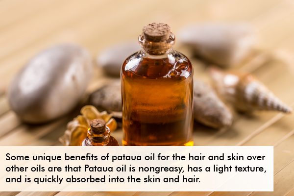 general queries related to using pataua oil for skin and hair