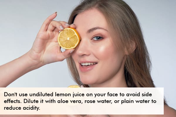 Is It Good or Bad to Rub Lemon on the Face